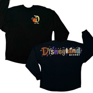 Disney Disneyland Resort Black Spirit Jersey Candy Theme Halloween Size XXL